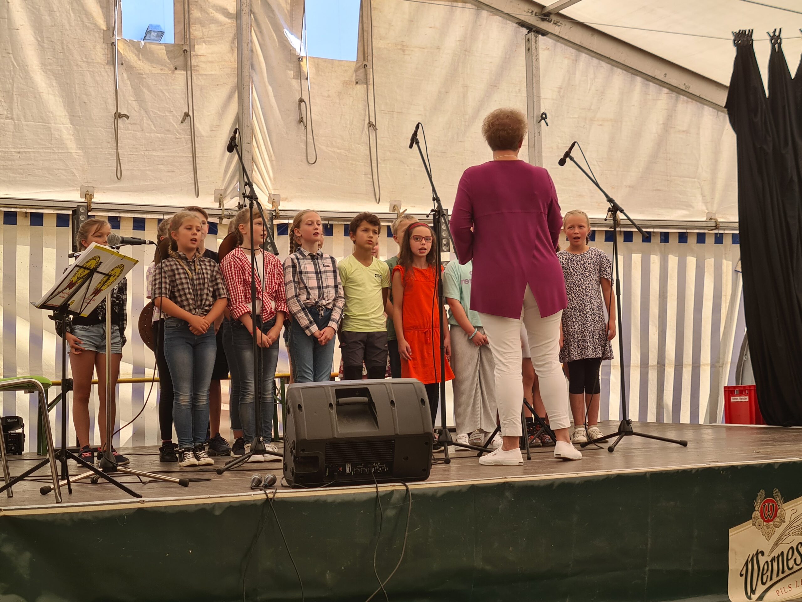 mit den Kindern der Grundschule Stützengrün durchs Erzgebirge